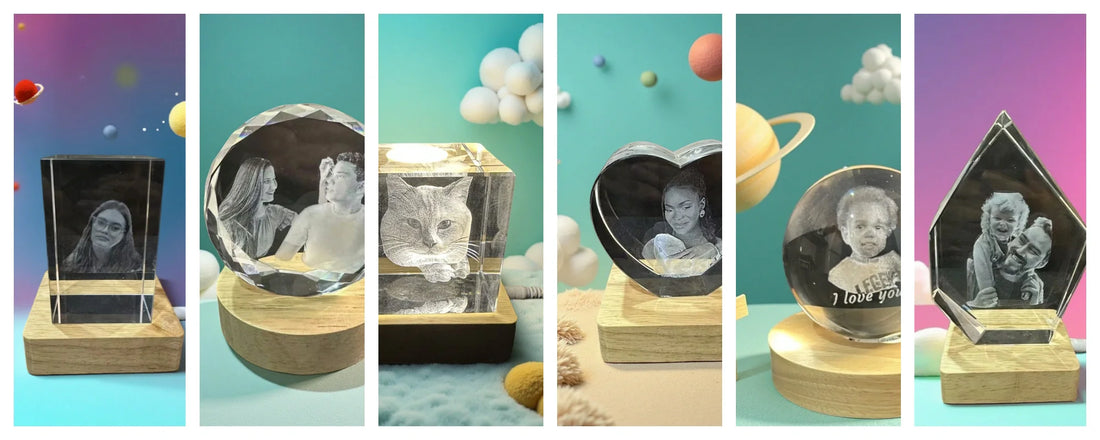 🎁 3D Crystal Photo Light: The Perfect Birthday Gift for Someone Special